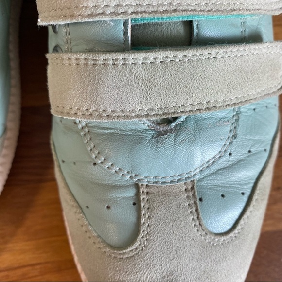 L’Intervalle Women Green and Blue Leather Sneaker Size 39 - Picture 9 of 9